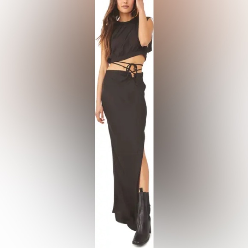 Women's Free People Remi Skirt Size L Bohemian - Picture 3 of 6